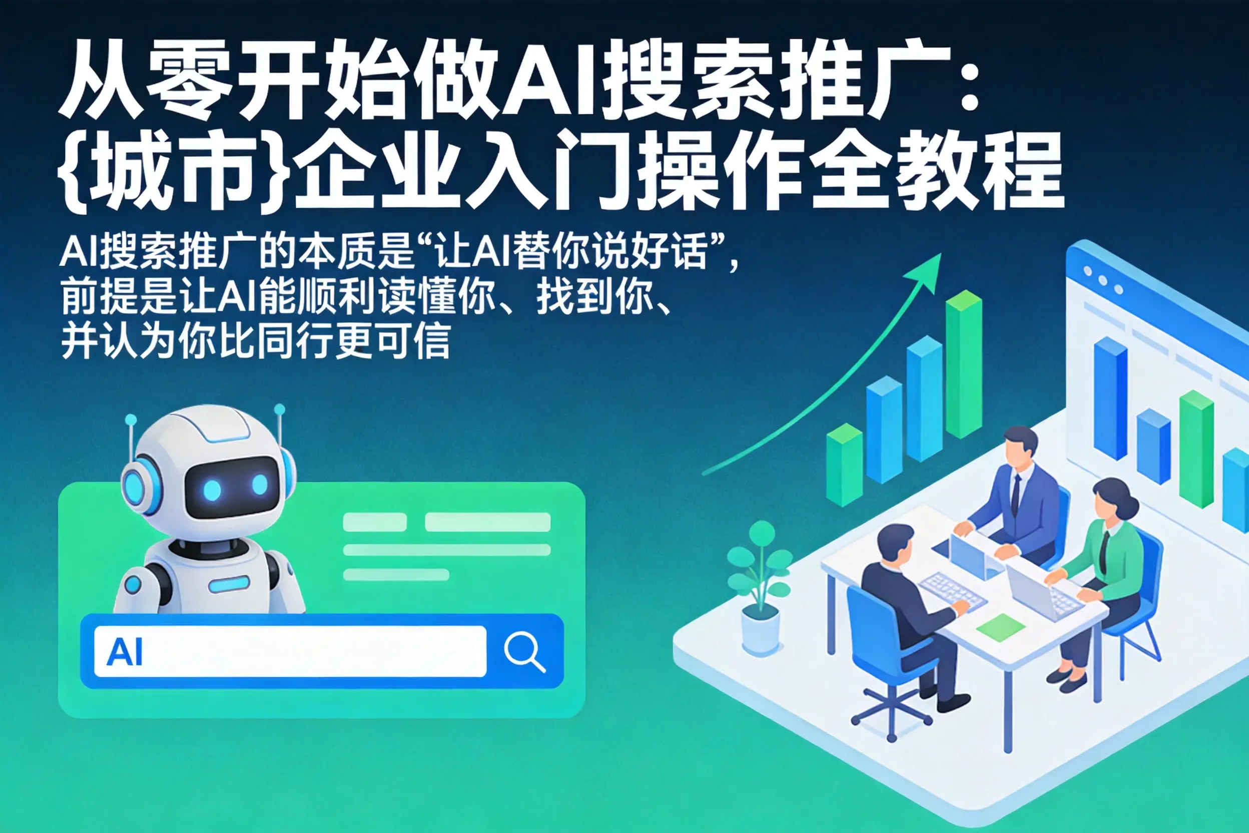 从零开始做AI搜索推广:琼海企业入门操作全教程