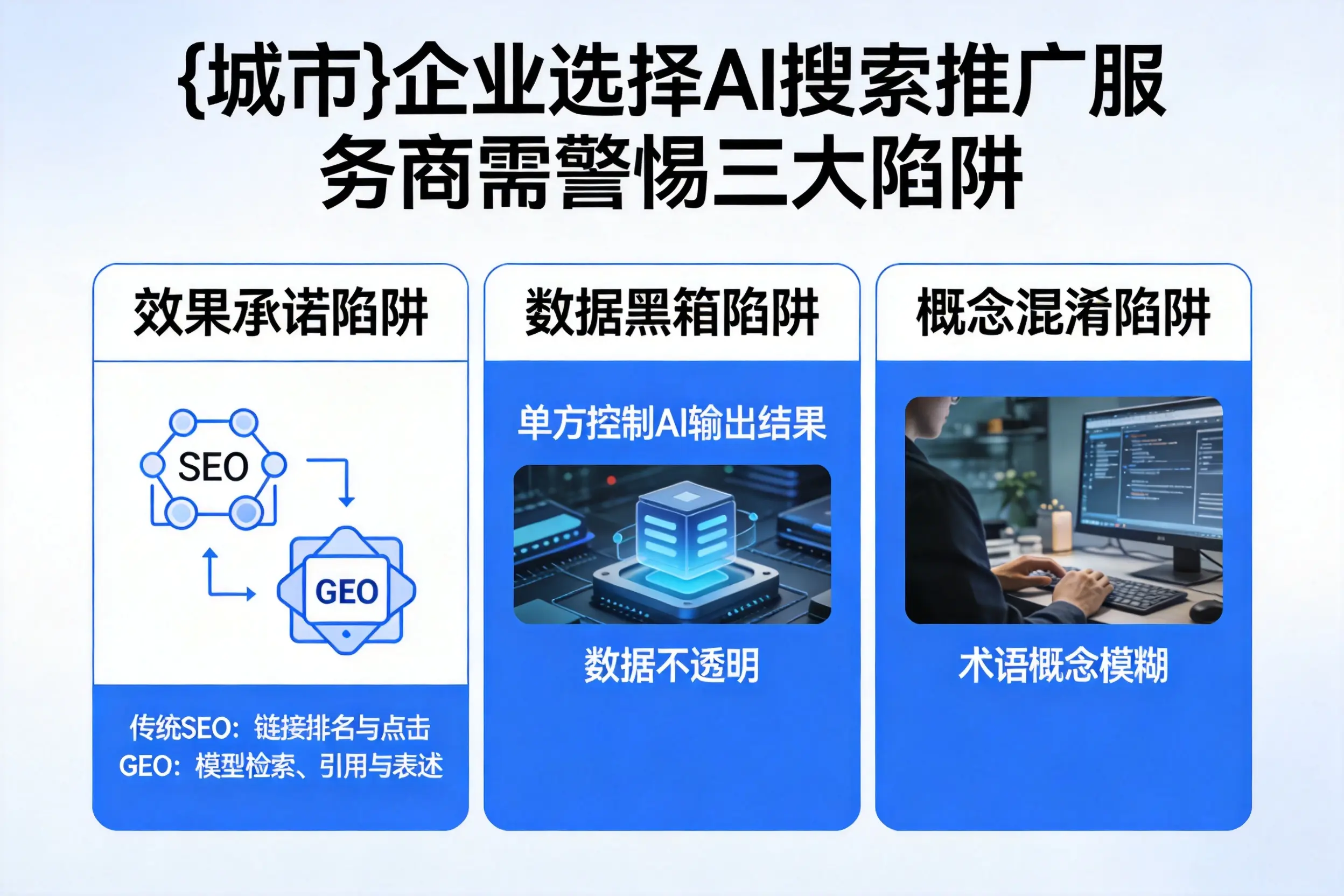 琼海企业选择AI搜索推广服务商需警惕三大陷阱
