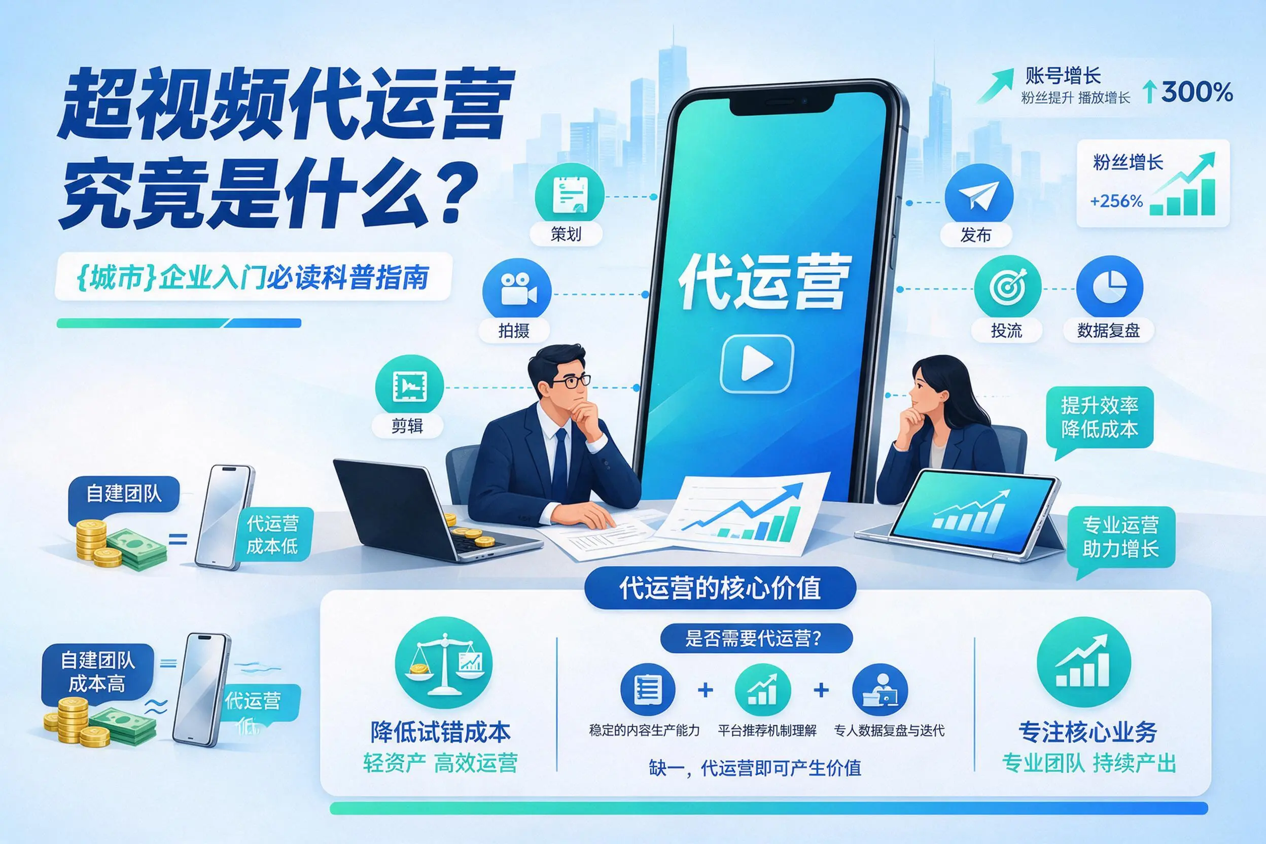 短视频代运营究竟是什么?琼海企业入门必读科普指南